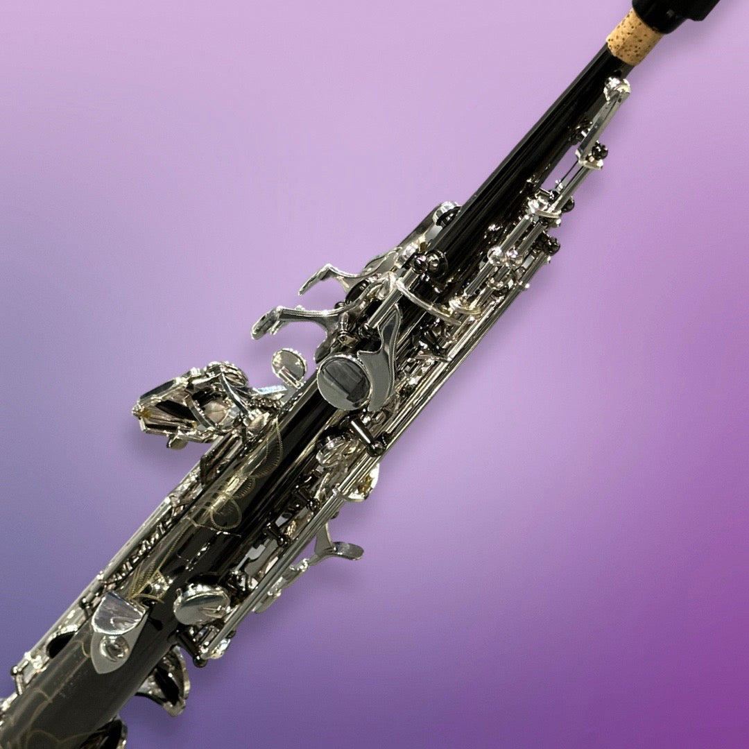 DC 30 series black nickel silver plated professional soprano saxophone