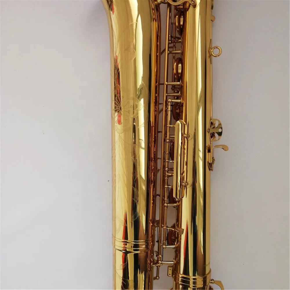 DC 30 Series Professional Gold Lacquer Low A Baritone Saxophone