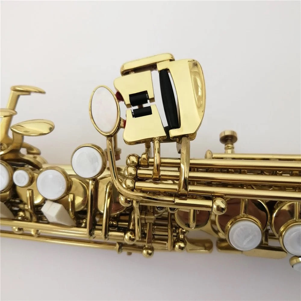 Darron McKinney Demon Chaser 30 Series Brass Gold Professional E flat Sopranino Saxophone