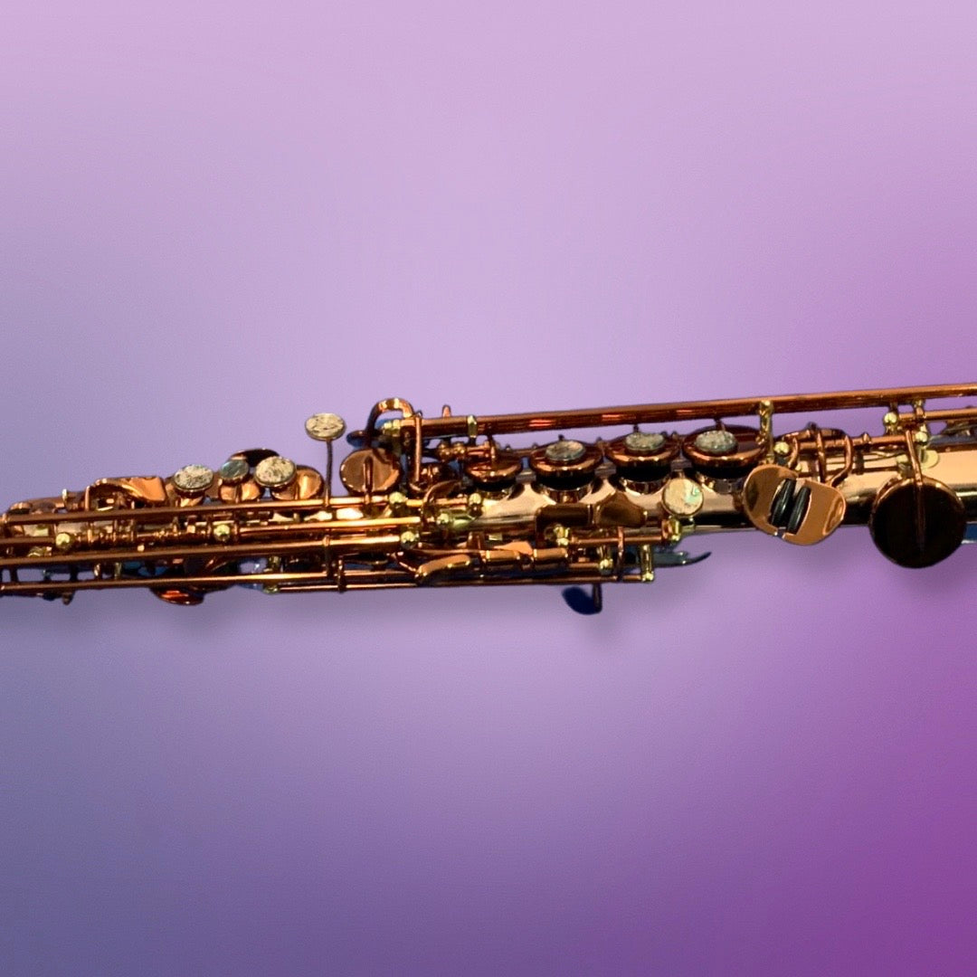 Darron McKinney DC 30 Series copper brass honey dark gold professional soprano saxophone