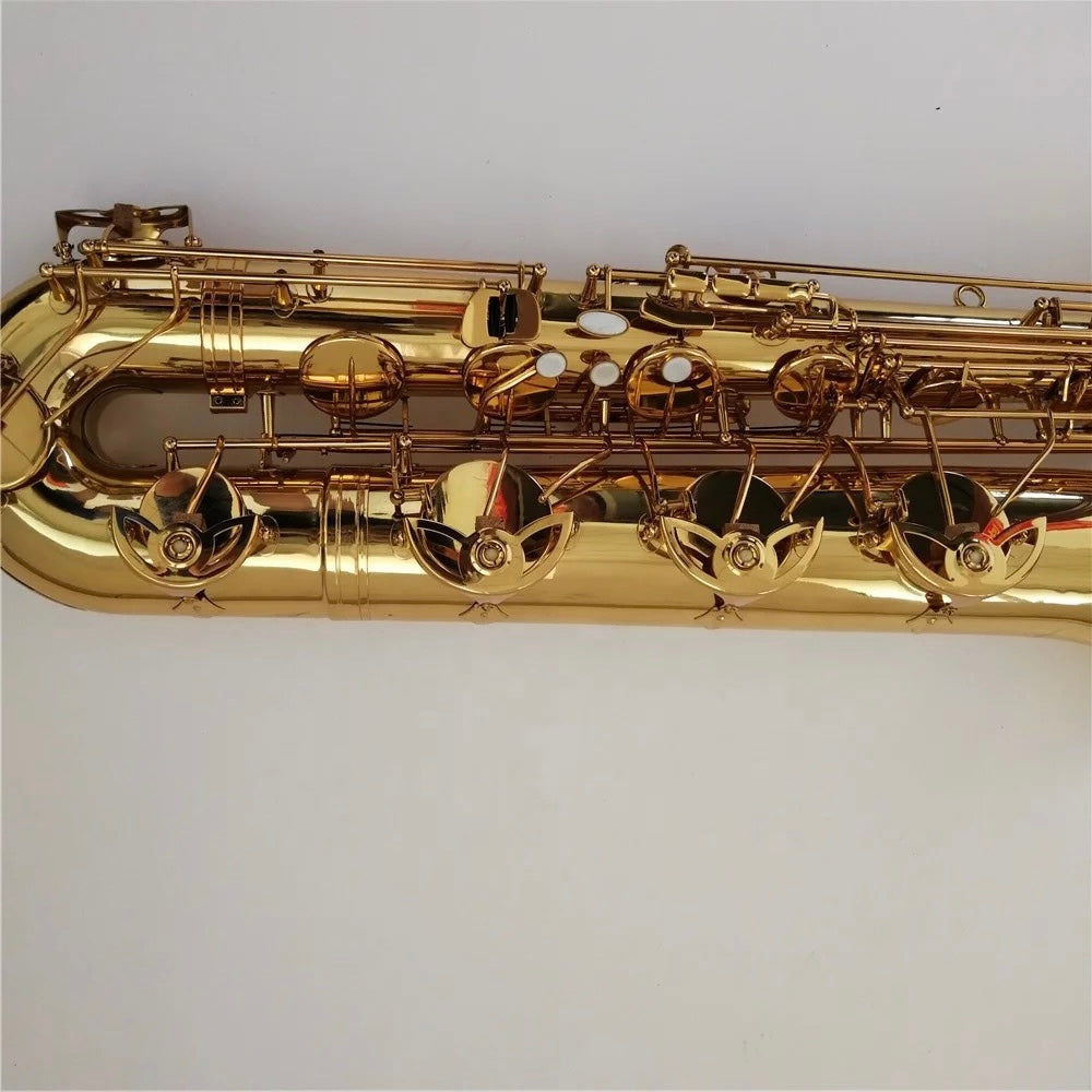 DC 30 Series Professional Gold Lacquer Low A Baritone Saxophone