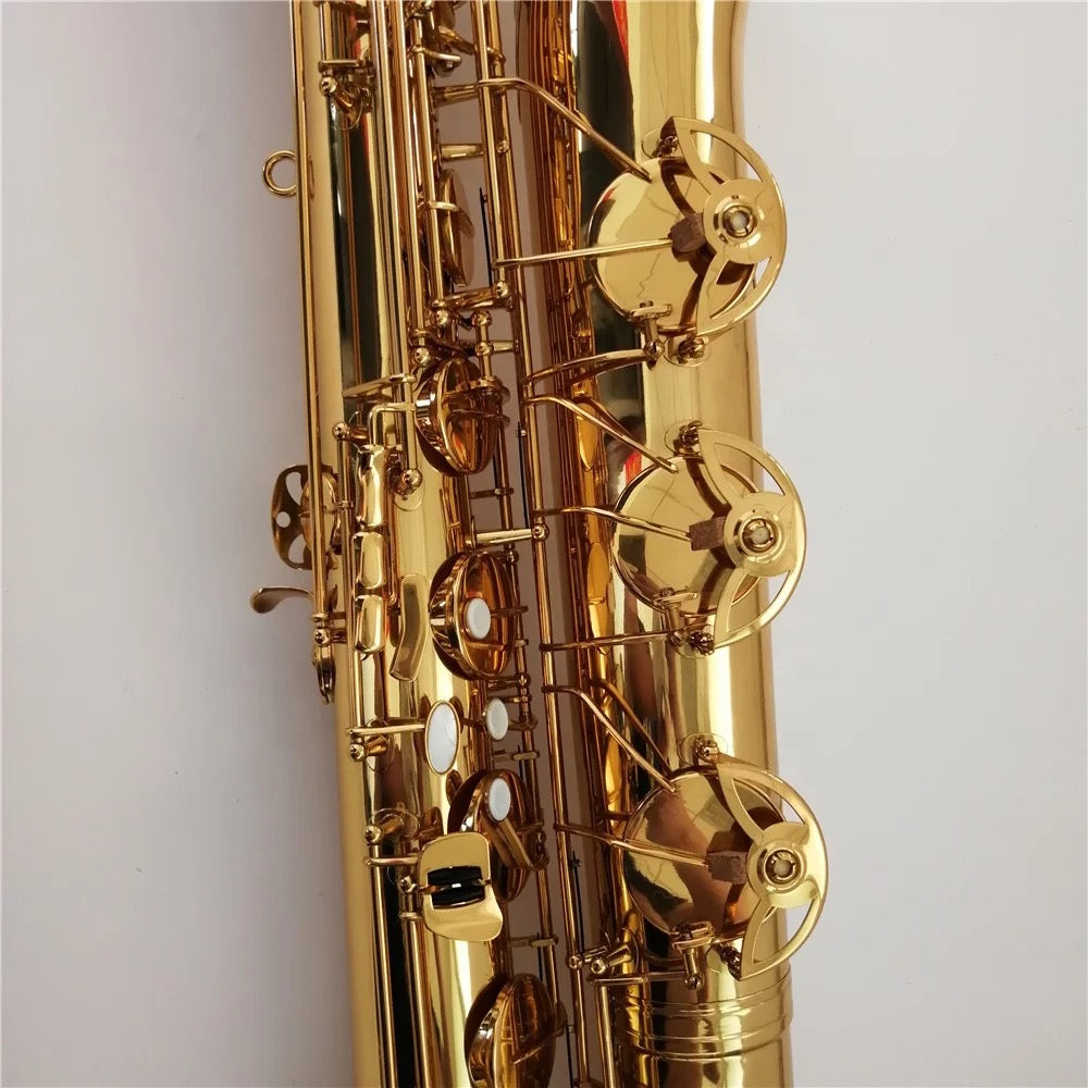DC 30 Series Professional Gold Lacquer Low A Baritone Saxophone
