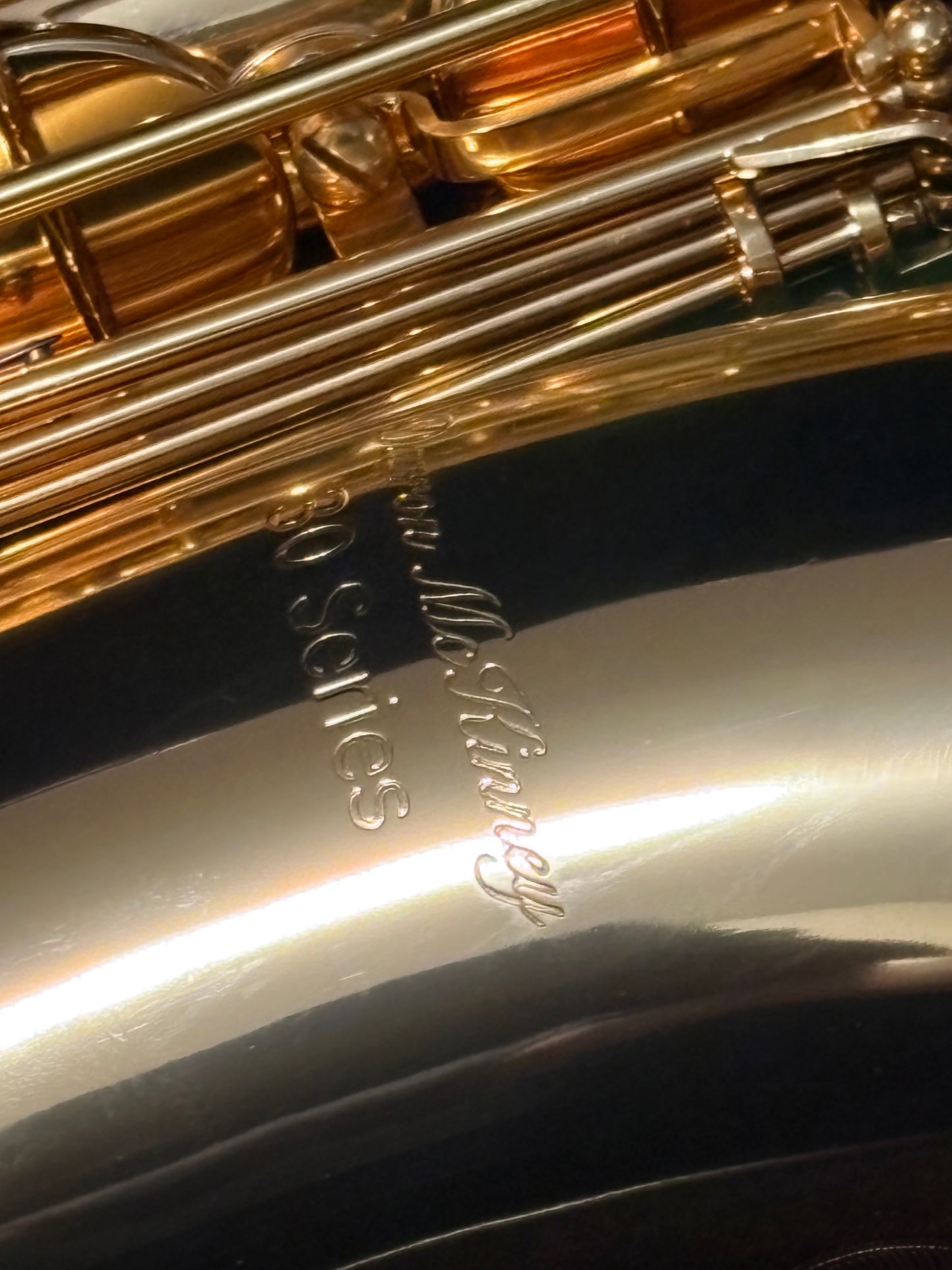DC 30 Series Professional Gold Lacquer Low A Baritone Saxophone