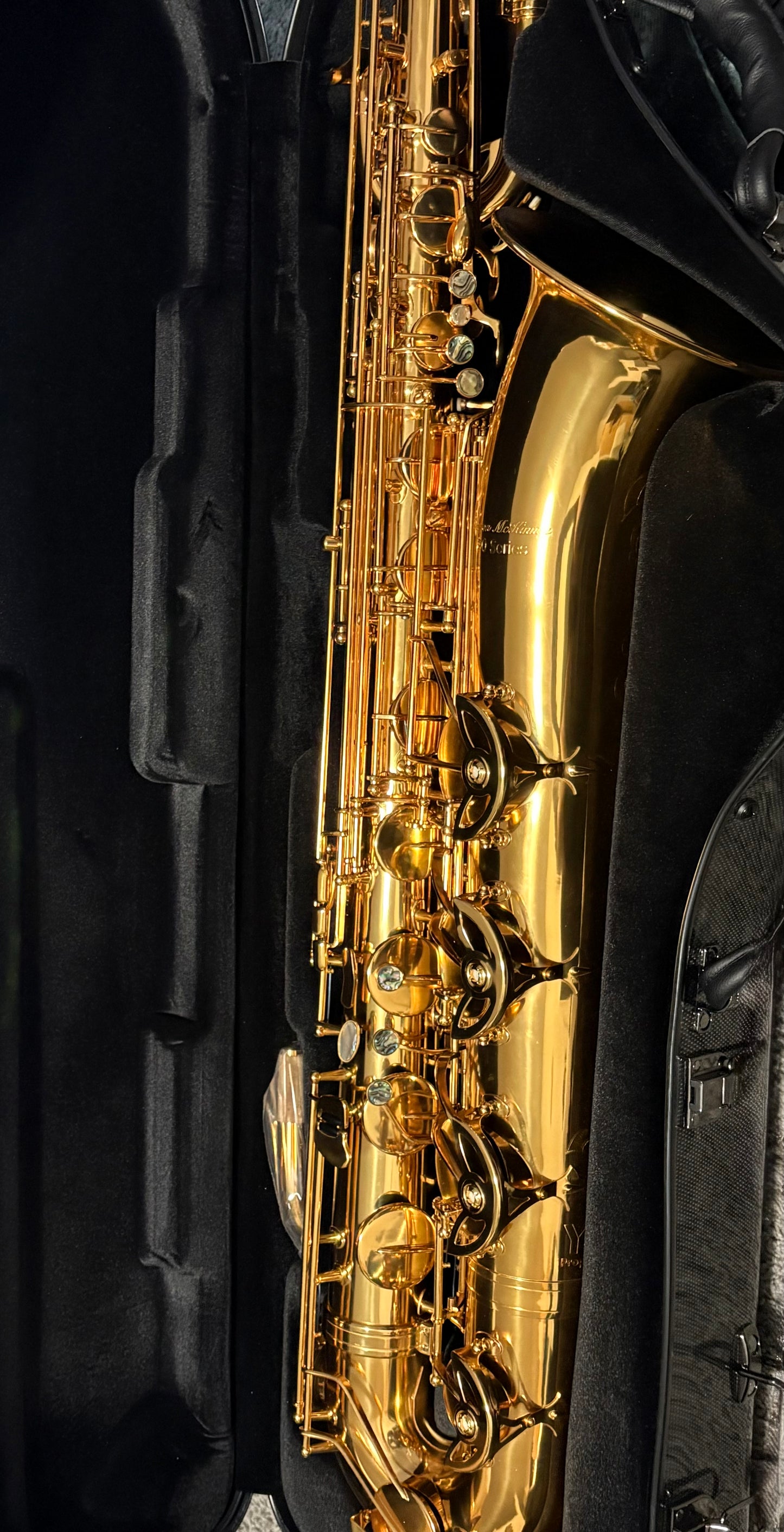 DC 30 Series Professional Gold Lacquer Low A Baritone Saxophone
