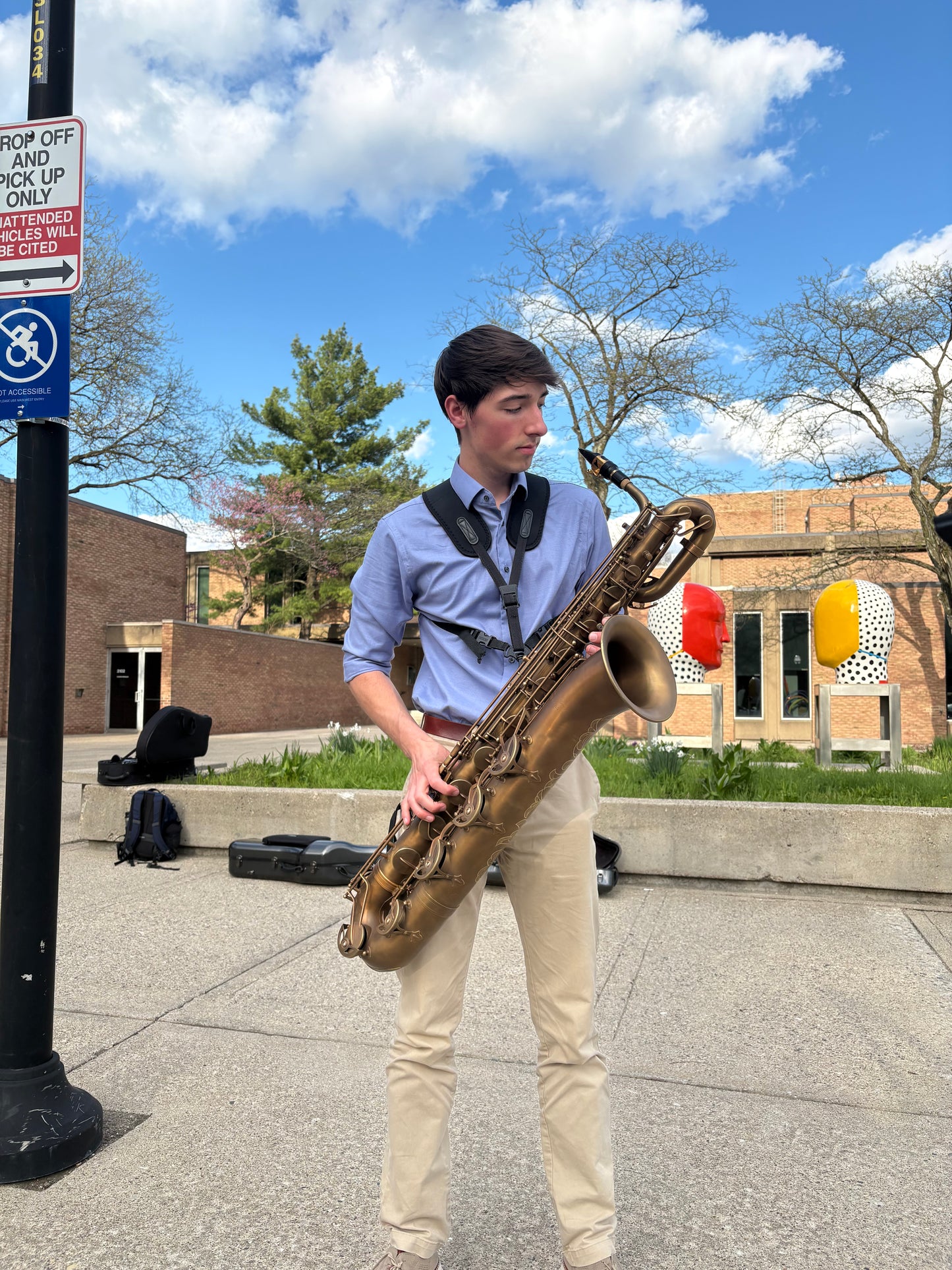 DC Vintage  Series Professional  Low A Baritone Saxophone