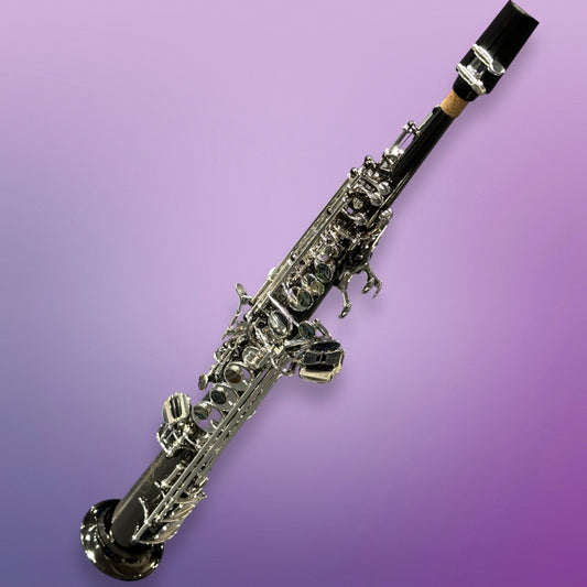 DC 30 series black nickel silver plated professional soprano saxophone