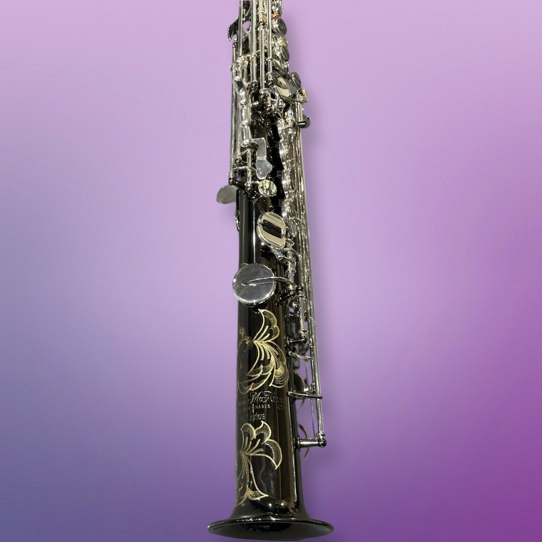 DC 30 series black nickel silver plated professional soprano saxophone