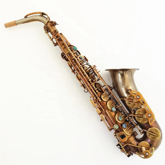 Darron McKinney Demon Chaser 30 Series Professional Antique Cupronickel Bell Alto Saxophone