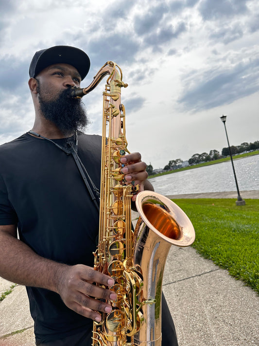 Darron McKinney DC 30 Series copper brass, honey dark gold professional tenor saxophone